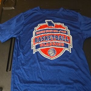 Blue Basketball Classics Graphic Tee